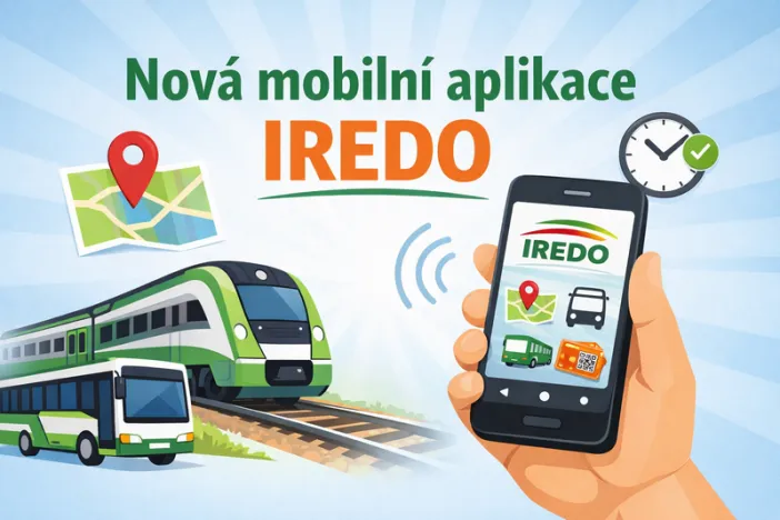 Moderní aplikace IREDO pro pohodlnější cestování se osvědčuje